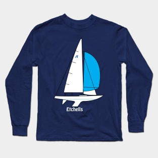 International Etchells Class Sailboat Long Sleeve T-Shirt